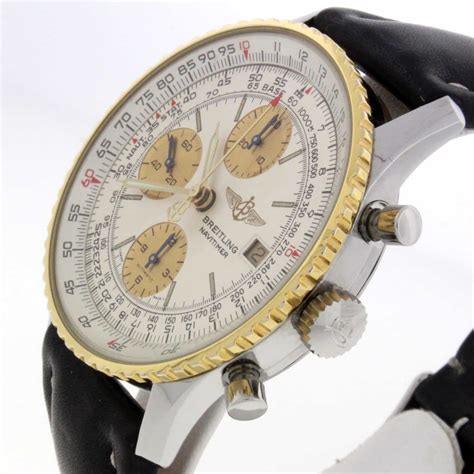 breitling gold watch ebay|Breitling navitimer gold bezel.